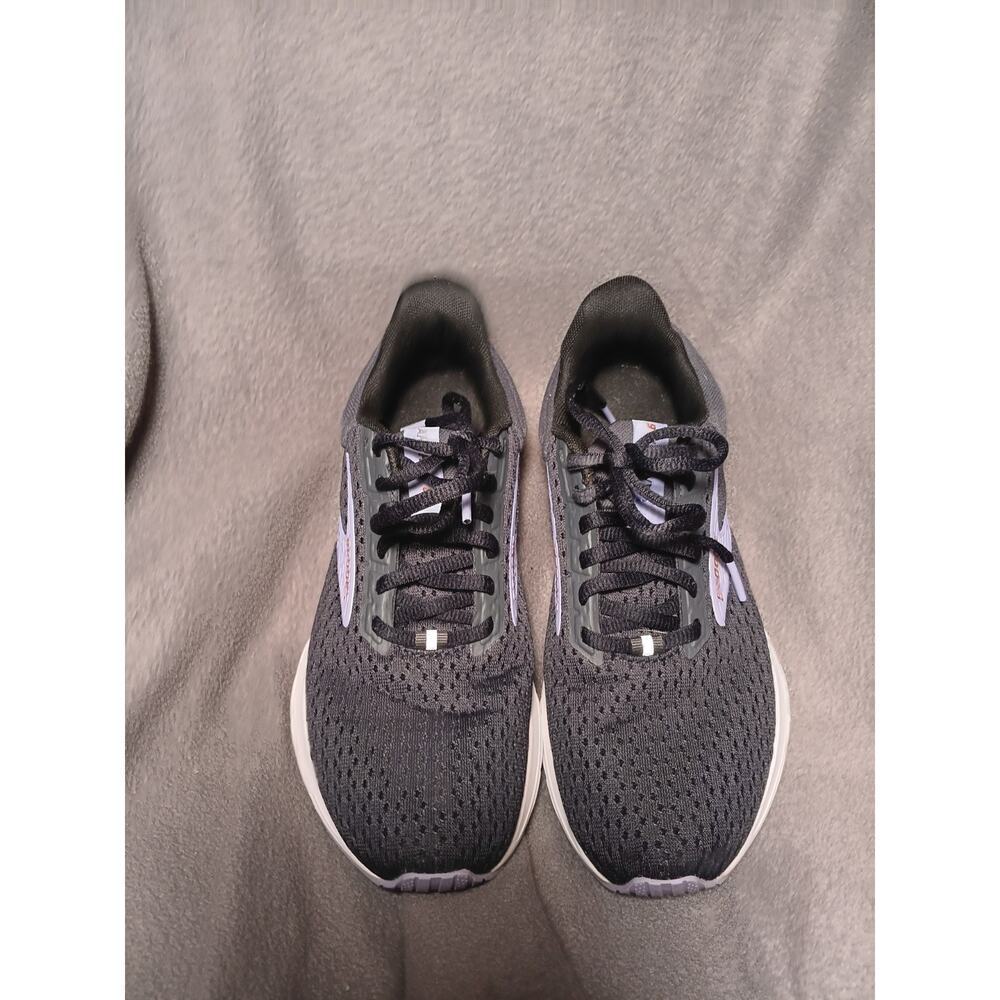 Brooks Anthem 6 Women’s 6.5 Black Lavender Running Shoes Athletic Sneakers - Picture 7 of 8